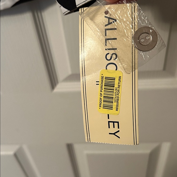 Allison Daley Monochrome Abstract Shirt size 20W - Picture 3 of 4